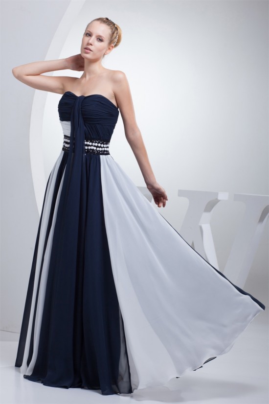 A-Line Sleeveless Beading Floor-Length Soft Sweetheart Prom/Formal Evening Dresses 02020031 A-Line Sleeveless Beading Floor-Length Soft Sweetheart Prom/Formal Evening Dresses 02020031
