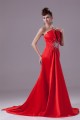 A-Line Sleeveless Strapless Beading Puddle Train Long Red Prom/Formal Evening Dresses 02020040 A-Line Sleeveless Strapless Beading Puddle Train Long Red Prom/Formal Evening Dresses 02020040