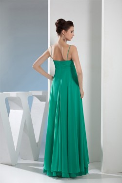 Empire Spaghetti Strap Chiffon Long Prom/Formal Evening Dresses Maternity Evening Dresses 02020041
