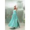 A-Line Sweetheart Ruffles Sleeveless Chiffon Long Evening Party Bridesmaid Dresses 02020047