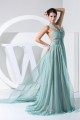 A-Line V-Neck Chiffon Long Prom/Formal Evening Bridesmaid Dresses 02020050 A-Line V-Neck Chiffon Long Prom/Formal Evening Bridesmaid Dresses 02020050