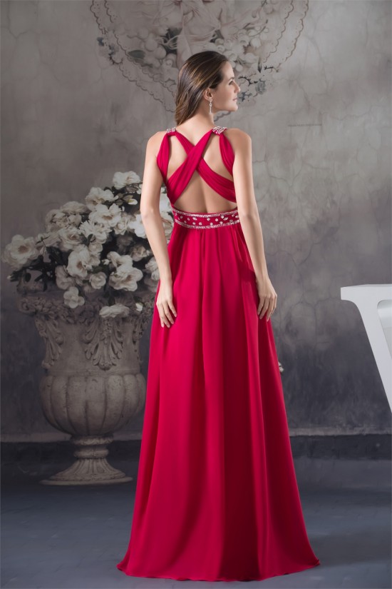 Empire V-Neck Sleeveless Beading Chiffon Long Prom/Formal Evening Dresses Maternity Evening Dresses 02020051 Empire V-Neck Sleeveless Beading Chiffon Long Prom/Formal Evening Dresses Maternity Evening Dresses 02020051