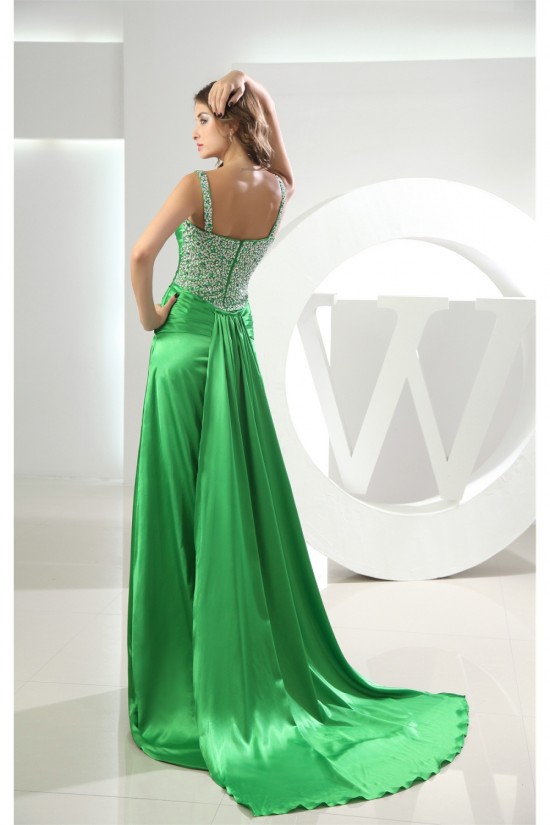 Beading A-Line Brush Sweep Train Sleeveless Prom/Formal Evening Dresses 02020063 Beading A-Line Brush Sweep Train Sleeveless Prom/Formal Evening Dresses 02020063