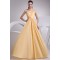 A-Line Floor-Length One-Shoulder Beading Long Prom/Formal Evening Dresses 02020065