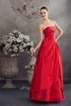 Beading A-Line Strapless Floor-Length Taffeta Long Red Prom/Formal Evening Dresses 02020068 Beading A-Line Strapless Floor-Length Taffeta Long Red Prom/Formal Evening Dresses 02020068