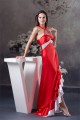 Beading Brush Sweep Train A-Line Halter Long Red Prom/Formal Evening Dresses 02020069 Beading Brush Sweep Train A-Line Halter Long Red Prom/Formal Evening Dresses 02020069