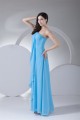 Beading Chiffon Silk like Satin One-Shoulder Long Blue Prom Evening Bridesmaid Dresses 02020071 Beading Chiffon Silk like Satin One-Shoulder Long Blue Prom Evening Bridesmaid Dresses 02020071