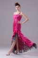 Beading Elastic Woven Satin Leopard Printed Chiffon One-Shoulder Prom/Formal Evening Dresses 02020075 Beading Elastic Woven Satin Leopard Printed Chiffon One-Shoulder Prom/Formal Evening Dresses 02020075