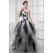 Ball Gown Beading Floor-Length Satin Fine Netting Prom/Formal Evening Dresses 02020076