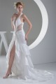 Beading Halter Sleeveless Taffeta Fine Netting Prom/Formal Evening Dresses 02020079 Beading Halter Sleeveless Taffeta Fine Netting Prom/Formal Evening Dresses 02020079