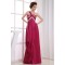 Beading Empire One-Shoulder Long Prom/Formal Evening Dresses Maternity Evening Dresses 02020082