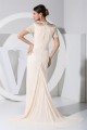 Beading Puddle Train Chiffon Short Sleeve Long Prom/Formal Evening Dresses 02020085 Beading Puddle Train Chiffon Short Sleeve Long Prom/Formal Evening Dresses 02020085