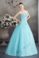 Ball Gown Sweetheart Beading Satin Lace Fine Netting Floor-Length Prom/Formal Evening Dresses 02020086