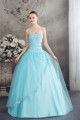 Ball Gown Sweetheart Beading Satin Lace Fine Netting Floor-Length Prom/Formal Evening Dresses 02020086