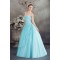 Ball Gown Sweetheart Beading Satin Lace Fine Netting Floor-Length Prom/Formal Evening Dresses 02020086