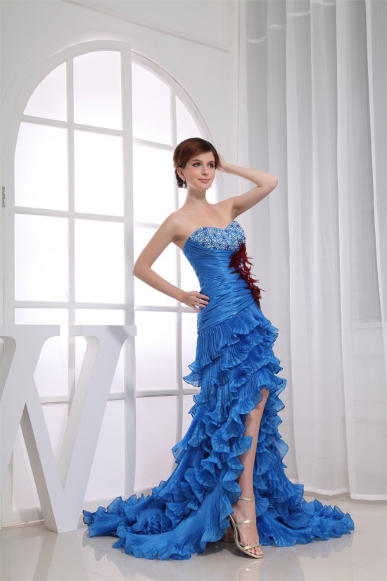 Beading Silk like Satin Korea Yarn Sweetheart Prom/Formal Evening Dresses 02020088 Beading Silk like Satin Korea Yarn Sweetheart Prom/Formal Evening Dresses 02020088