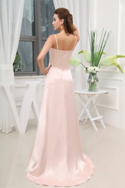 Beading Sleeveless Puddle Train Long Prom/Formal Evening Dresses 02020089