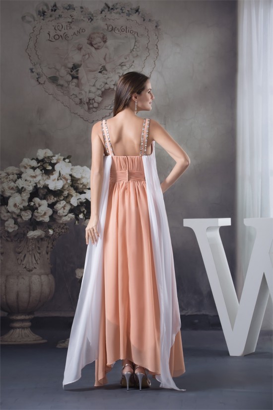 Beading Sleeveless Asymmetrical Straps A-Line Prom/Formal Evening Dresses 02020090 Beading Sleeveless Asymmetrical Straps A-Line Prom/Formal Evening Dresses 02020090