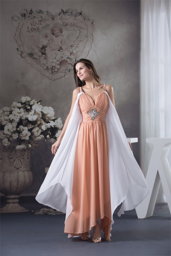 Beading Sleeveless Asymmetrical Straps A-Line Prom/Formal Evening Dresses 02020090 Beading Sleeveless Asymmetrical Straps A-Line Prom/Formal Evening Dresses 02020090