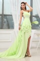 Affordable High Low Beading Sleeveless Chiffon Prom/Formal Evening Dresses 02020092