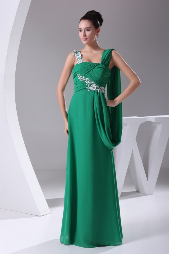 Beading Sleeveless Strapless Floor-Length Long Green Evening Formal Bridesmaid Dresses 02020097 Beading Sleeveless Strapless Floor-Length Long Green Evening Formal Bridesmaid Dresses 02020097