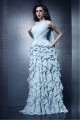 Sheath/Column One-Shoulder Long Chiffon Prom Evening Party Dresses 02021001 Sheath/Column One-Shoulder Long Chiffon Prom Evening Party Dresses 02021001