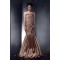 Trumpet/Mermaid Beaded One-Shoulder Long Prom Evening Party Dresses 02021005