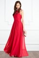 A-Line Red Long Chiffon Prom Evening Party Dresses 02021007 A-Line Red Long Chiffon Prom Evening Party Dresses 02021007