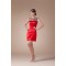 Short Red Black Evening Party Dresses 02021009