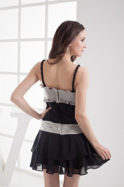 A-Line Chiffon Ruched Sleeveless Prom/Formal Evening Dresses 02021017