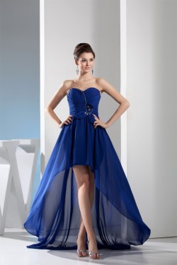 High Low Chiffon Prom/Formal Evening Dresses 02021019