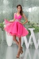 A-Line Sleeveless Short/Mini Beading Halter Prom/Formal Evening Dresses 02021029