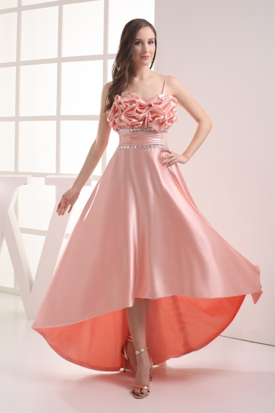 A-Line Sleeveless Silk like Satin Asymmetrical Prom/Formal Evening Dresses 02021030 A-Line Sleeveless Silk like Satin Asymmetrical Prom/Formal Evening Dresses 02021030