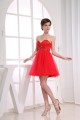 A-Line Fine Netting Short/Mini Prom/Formal Evening Dresses 02021031
