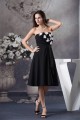 A-Line Strapless Chiffon Short Black Dresses 02021032 A-Line Strapless Chiffon Short Black Dresses 02021032