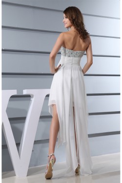 High Low Chiffon A-Line Prom/Formal Evening Dresses 02021036