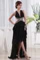 Asymmetrical Sleeveless Beading Chiffon Prom/Formal Evening Dresses 02021038