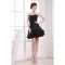 Attractive Silk like Satin Sequined Dress Ball Gown Little Black Dresses 02021040