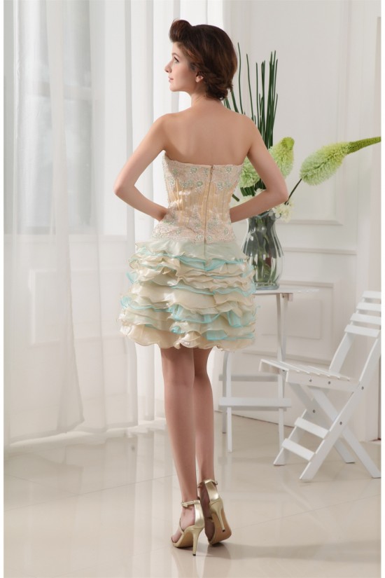 Beading Sleeveless Short/Mini Sweetheart Prom/Formal Evening Dresses 02021054 Beading Sleeveless Short/Mini Sweetheart Prom/Formal Evening Dresses 02021054