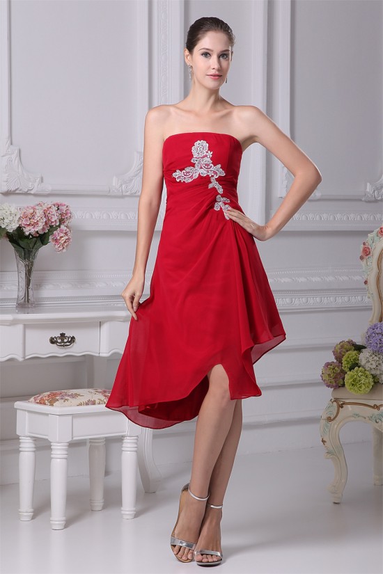 Beading Strapless Chiffon Prom/Formal Evening Dresses 02021056 Beading Strapless Chiffon Prom/Formal Evening Dresses 02021056