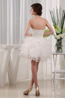 Breathtaking Knee-Length Sweetheart Sleeveless Beading Homecoming Cocktail Party Dresses 02021061