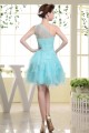 Charming Satin Netting Material One-Shoulder A-Line Homecoming Cocktail Party Dresses 02021068