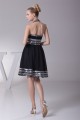 A-Line Halter Sequin Short Black Knee-Length Prom/Formal Evening Dresses 02021072 A-Line Halter Sequin Short Black Knee-Length Prom/Formal Evening Dresses 02021072