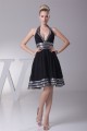 A-Line Halter Sequin Short Black Knee-Length Prom/Formal Evening Dresses 02021072 A-Line Halter Sequin Short Black Knee-Length Prom/Formal Evening Dresses 02021072