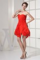 Handmade Flowers Soft Sweetheart Short/Mini Prom/Formal Evening Dresses 02021083