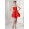Handmade Flowers Soft Sweetheart Short/Mini Prom/Formal Evening Dresses 02021083