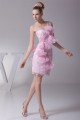 Knee-Length Sheath/Column Beading One-Shoulder Evening Party Dresses 02021087 Knee-Length Sheath/Column Beading One-Shoulder Evening Party Dresses 02021087