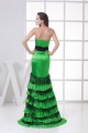 Brush Sweep Train Beading Lace Silk like Satin Prom/Formal Evening Dresses 02020109 Brush Sweep Train Beading Lace Silk like Satin Prom/Formal Evening Dresses 02020109