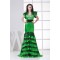 Brush Sweep Train Beading Lace Silk like Satin Prom/Formal Evening Dresses 02020109