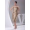 Mermaid/Trumpet Knee-Length Silk like Satin Prom/Formal Evening Dresses 02021095